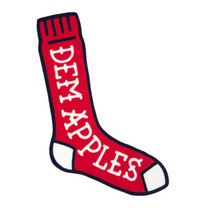 Dem Apples Sock Sticker Dem Apples Sock Sticker