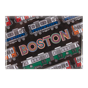 Boston Transit 3" x 2" Magnet Boston Transit 3" x 2" Magnet