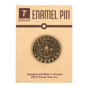 Freedom Trail Medallion Enamel Pin Freedom Trail Medallion Enamel Pin