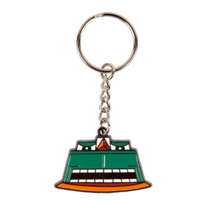 The Big Green Monster Enamel Keychain The Big Green Monster Enamel Keychain