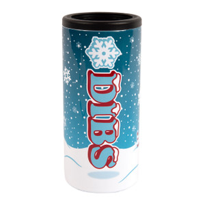 Dibs Slim Can Cooler -  Insulated Metal  Dibs Slim Can Cooler -  Insulated Metal