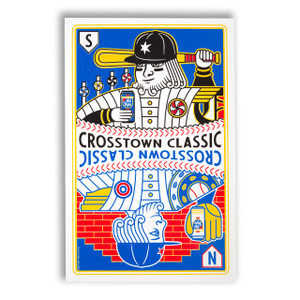 Crosstown Classic Printed Poster  Crosstown Classic Printed Poster