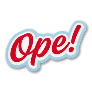 Ope! Sticker Ope! Sticker