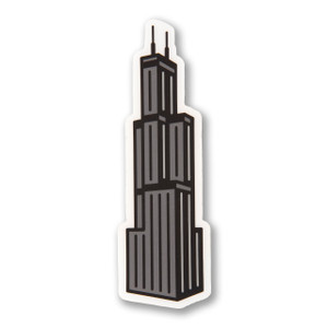 Chicago's Tallest Tower Sticker  Chicago's Tallest Tower Sticker