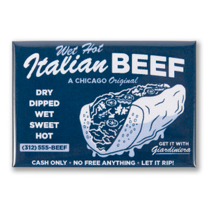 Wet Hot Beef 3" x 2" Magnet Wet Hot Beef 3" x 2" Magnet