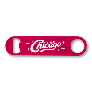 Chicago Vintage Script Bar Key Chicago Vintage Script Bar Key
