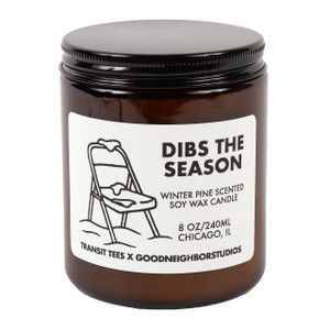 Dibs the Season Candle - 8 oz Soy Wax Dibs the Season Candle - 8 oz Soy Wax
