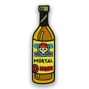 Mortal Bottle PVC Magnet Mortal Bottle PVC Magnet