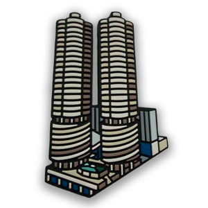 Corncob Tower PVC Magnet Corncob Tower PVC Magnet
