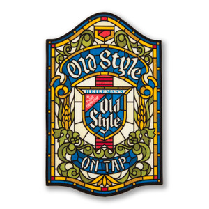 Old Style Stained Glass Sticker Old Style Stained Glass Sticker