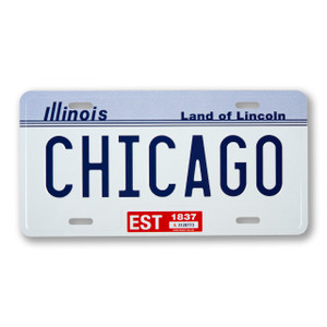 Illinois License Plate Tin Tacker Illinois License Plate Tin Tacker