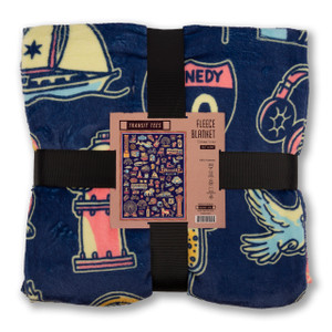 Chicago Icons Fleece Blanket