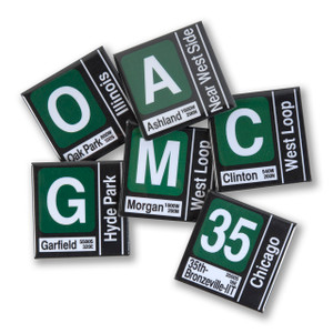 Green Line Transit Magnet Green Line Transit Magnet
