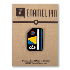 Transit Card Icon Enamel Pin Transit Card Icon Enamel Pin