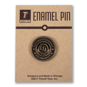 CTA Brass Token Pin CTA Brass Token Pin