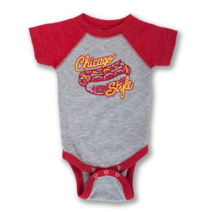 Chicago Style Hot Dog -Infant Bodysuit Chicago Style Hot Dog -Infant Bodysuit