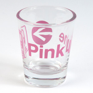 Pink Line Shot Glass Pink Line Shot Glass