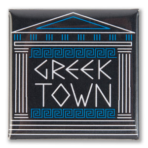 Greektown Neighborhood Magnet Greektown Neighborhood Magnet