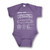 Chicago El Train Blueprint Schematic Infant Bodysuit - Lavender Chicago El Train Blueprint Schematic Infant Bodysuit - Lavender