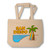 San Diego Beach Zipper Tote Bag