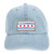 Small Chicago Flag Baseball Hat - Denim Small Chicago Flag Baseball Hat - Denim