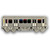 Metallic El Train Metal Magnet