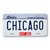 Illinois License Plate Tin Tacker