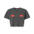 Pierced Lips Crop Tee