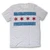 Distressed Chicago Flag Tee - Unisex