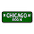 Chicago Ave Street Sign Enamel Pin Chicago Ave Street Sign Enamel Pin