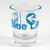 Blue Line Shot Glass 