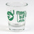Green Line Shot Glass