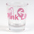 Pink Line Shot Glass