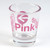 Pink Line Shot Glass