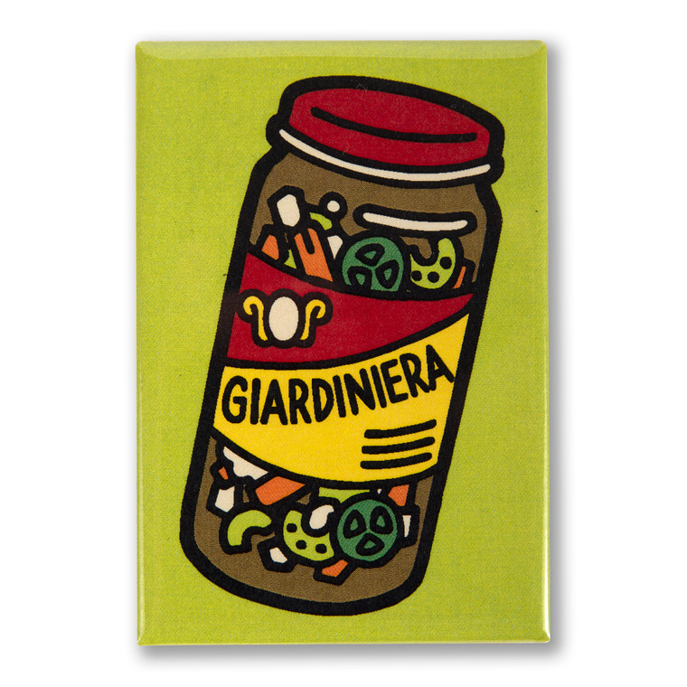 Giardiniera 3" x 2" Magnet