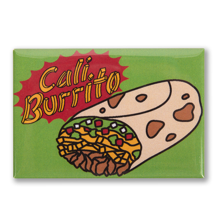 Cali Burrito 3" x 2" Magnet