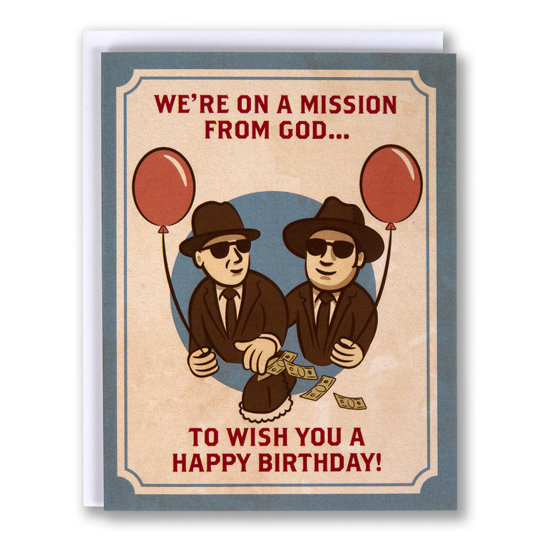 Balloon Brothers - Birthday Card 