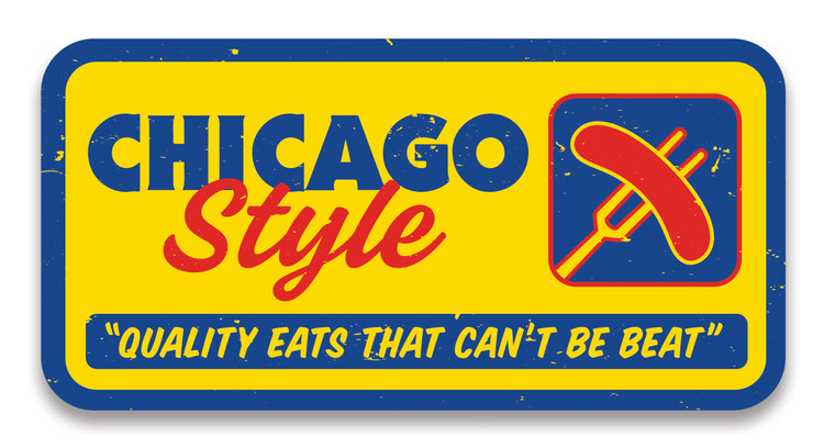 Chicago Style Eats Sticker