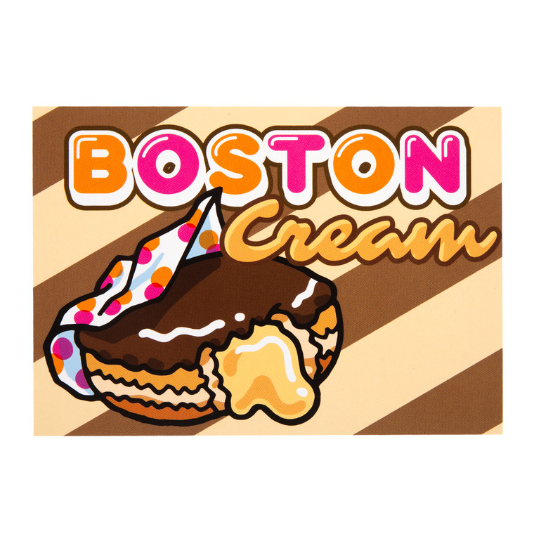Boston Cream Donut Postcard