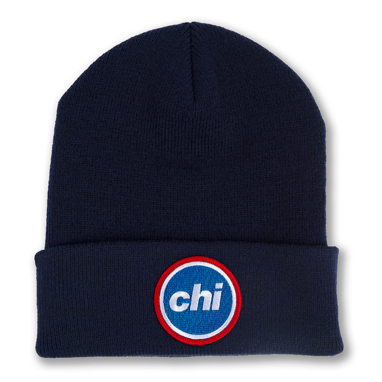 Chi Authority Patch Beanie - Navy