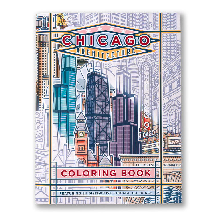 *Pre-Order* Chicago Architecture Coloring Book