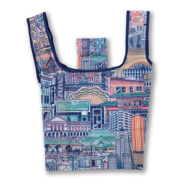 Chicago Architecture Pocket Tote
