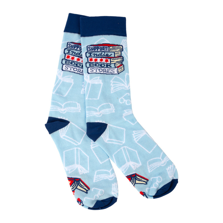 Support Independent Bookstores Socks