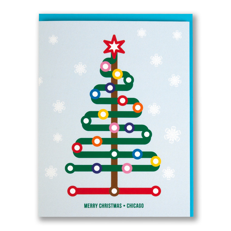 Transit Tree - Holiday Card
