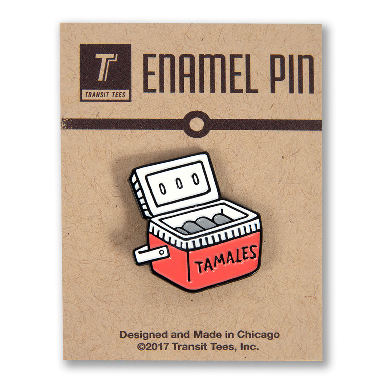 Tamale Cooler Icon Enamel Pin