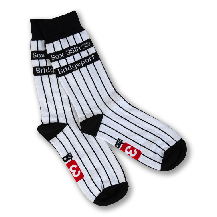 Sox-35th Pinstripe Dress Socks