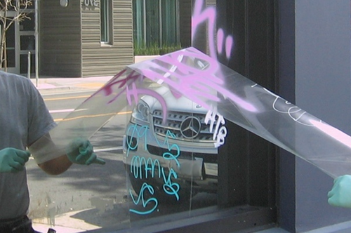 Solar Gard 4 Mil GraffitiGard Window Film
