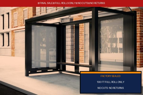 Solar Gard Graffitigard 6 Mil 2-Ply Anti-Graffiti Film Factory Sealed 100ft Roll Full Roll Only