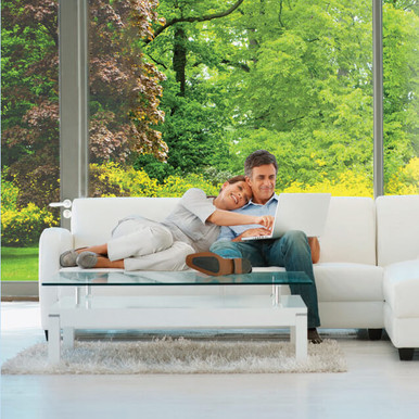 Solar safety window film product designed for UV and glare management