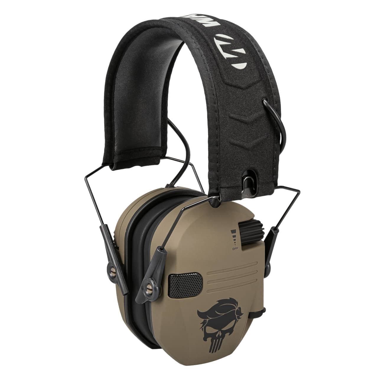 Image of Razor Slim Trump 2024 Punisher Muffs - FDE